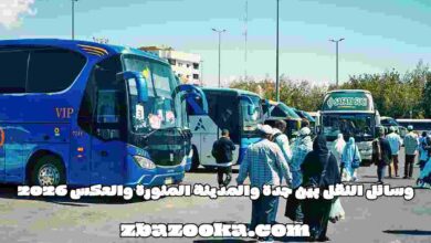 وسائل النقل بين جدة والمدينة المنورة والعكس 2026